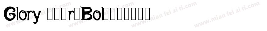 Glory ExtraBold字体转换
